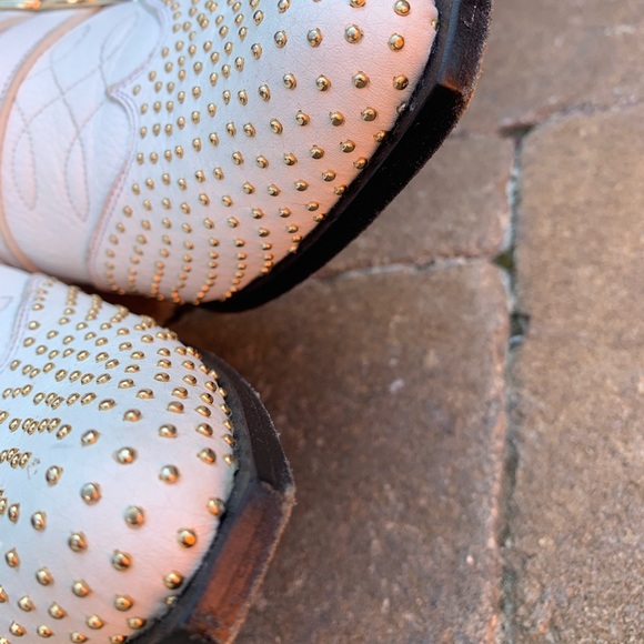 Anine Bing White Penny Boots, Sz 39 EU, 8 US - Picture 8 of 10